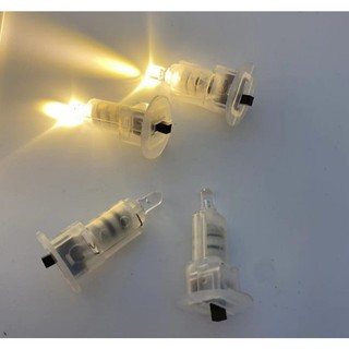 Đèn led Vỏ Trắng gắn đèn lồng, đèn ông sao, đồ thủ công, đèn led pin, đèn led mini