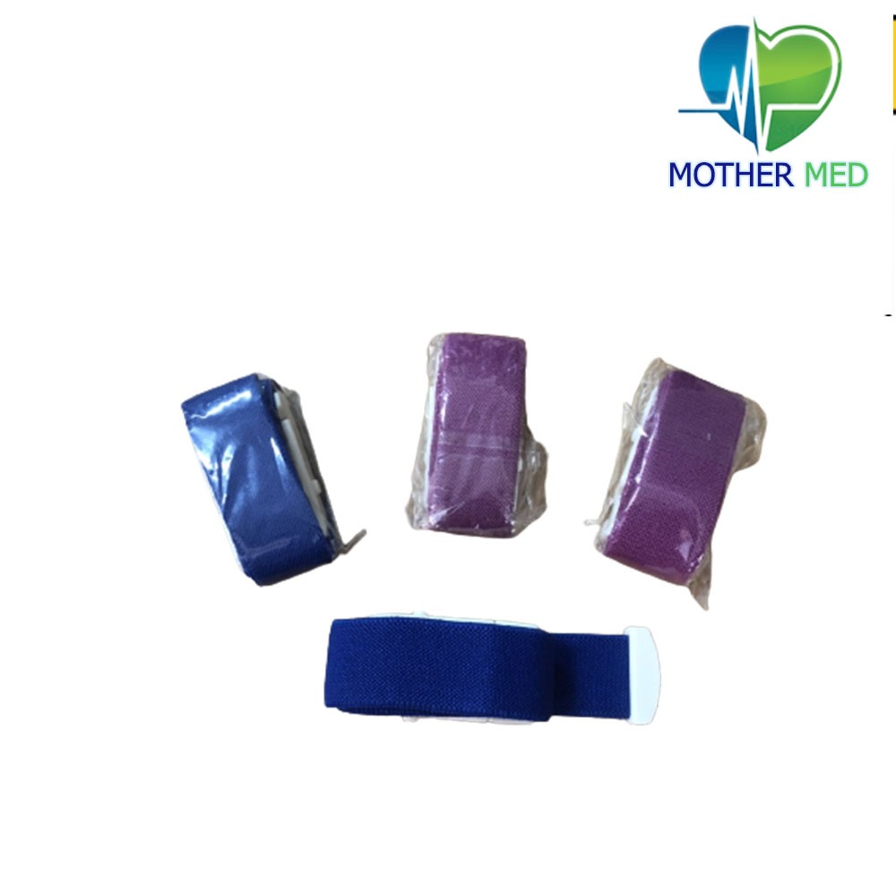 Dây garo y tế, lấy máu có khoá nhựa, thắt mạch, hỗ trợ tìm mạch máu, cầm máu trong sơ cứu y tế.