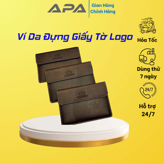 Ví Da Đựng Đăng Kiểm Giấy Tờ Xe Ô Tô Ví Đựng Giấy Tờ Ô Tô  Có LOGO Nhiều Hãng Xe