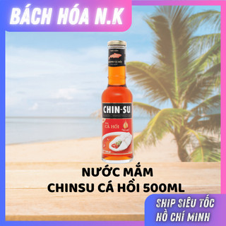 Nước mắm chinsu cá hồi đậm đặc chai 500ml