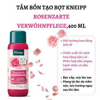 Tắm bồn Kneipp thư giãn - hàng Đức