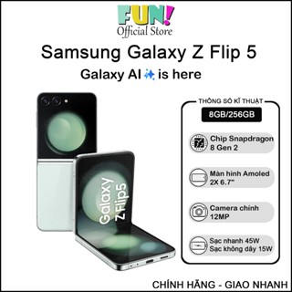 Điện Thoại Samsung Galaxy Z Flip 5 Chính Hãng - Bảo Hành 12 Tháng - 512GB