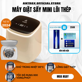 Máy giặt mini khử khuẩn, máy giặt đồ lót, tất, giặt đồ cho bé ,tự vắt khô khử khuẩn bằng công nghệ mới