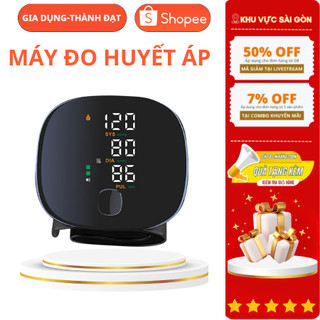 Máy đo huyết áp cổ tay điện tử tự động, sử dụng đơn giản, đo tự động cảnh báo huyết áp và nhịp tim bất thường