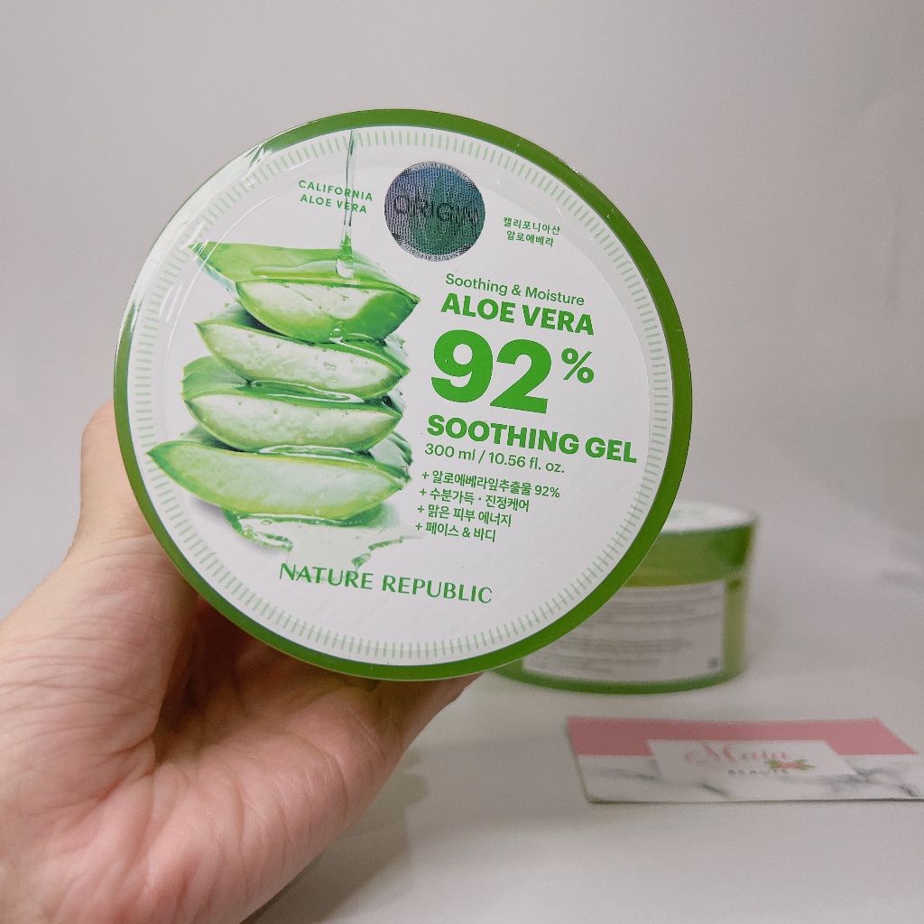 Gel nha đam NINH THUẬN dưỡng ẩm HŨ TO 300G ALOE VERA DUDUFRAN 92%