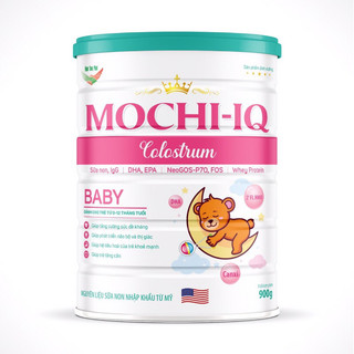 Sữa Bột Mochi IQ - BaBy colostrum 900g giúp bé tăng cân đều, đề kháng tốt, hệ tiêu hoá khoẻ mạnh