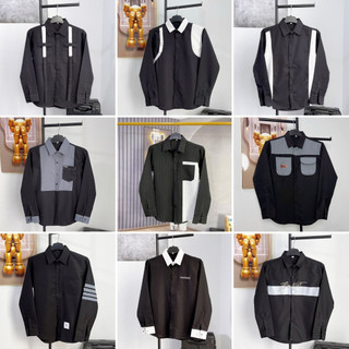 💥Áo sơ mi đen nam tay dài boy phố hàn quốc ❤️FREESHIP❤️ áo sơ mi nam đen dài tay phong cách công sở thời trang trẻ trung