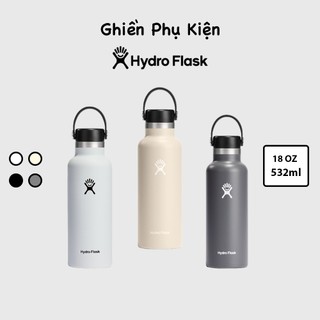 Bình giữ nhiệt hydro flask usa 532ml 18oz standard flex cap