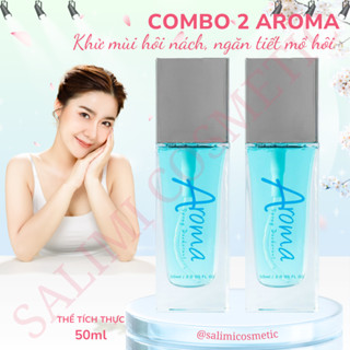 COMBO 2 Chai Xịt Khử Mùi Hôi Nách AROMA 50ml Khử Mùi Hôi Nách, Hôi Chân, Thâm Nách, Ra Mồ Hôi Nách