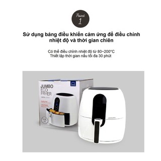 Nồi chiên không dầu điện tử Lock&Lock EJF351WHT 5.2Lít
