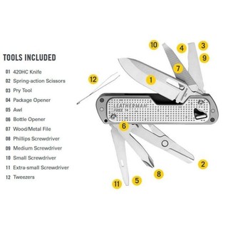 Dụng cụ đa năng Leatherman Free T4 (chính hãng)