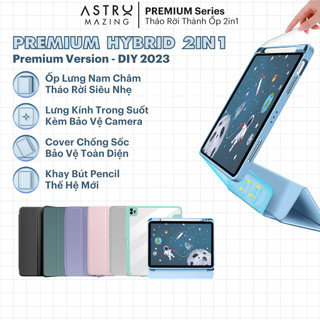 [Tháo rời 2in1] Cover bao da iPad nam châm AstroMazing Premium Hybrid dành cho Pro 11 Air 4 5 Gen 9