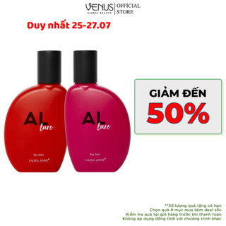 Bộ Đôi Nước Hoa Nam Nữ Laura Anne - Allure & Mystic 30ml