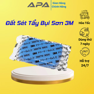 Đất sét tẩy bụi sơn 3M ⚡FREESHIP⚡ cho ô tô, xử lý bụi sơn xe hơi hiệu quả nhất