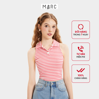 Áo thun sọc marc fashion form ôm sát nách cổ polo - cbnh063224