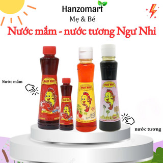 Nước mắm - tương - dầu ăn Ngư Nhi cho bé ăn dặm hanzomart