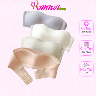 Áo bra nữ su đúc, cúp ngang, chống tuột, không dây, thiết kế 2 lớp độc đáo (MS 04111) Anna Shop