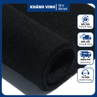 Tấm carbon cách nhiệt chống cháy khi hàn dày 1cm 25x50 - Tấm Chắn Nhiệt khi hàn - Chăn bảo vệ hàn sợi Cacbon dày 1 cm