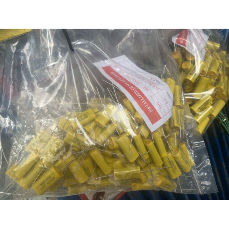 Compo 10 con tụ cản DẸP loa chép (treble) dẹp không phân cực 1.5/250V , 2.2/250V