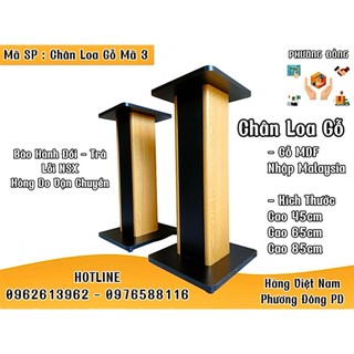 - mã 3 - chân loa đứng - chân loa gỗ cao cấp - chân loa gỗ ép mdf nhập khẩu malaysia