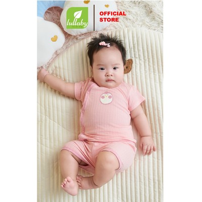 LULLABY - NH967R - Bộ cài lệch cộc tay