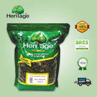 HẠT BÍ TÁCH VỎ - RAW PUMPKIN SEEDS - 1kg