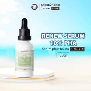 Serum phục hồi da sheaghana renew serum 10% pha 30gr
