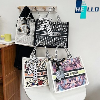 Túi Tote Vải Lanh, Túi Xách Đa Năng - Túi cầm tay dùng đi chơi, đi học, đi làm, đi mua sắm