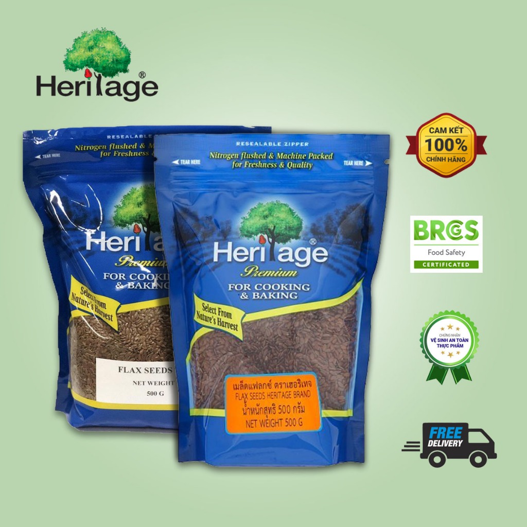 HẠT LANH - FLAX SEEDS – (500gr)