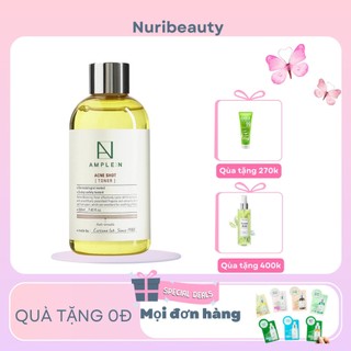 Nước cân bằng cho da mụn và nhạy cảm AMPLE:N Acne shot toner 220ml