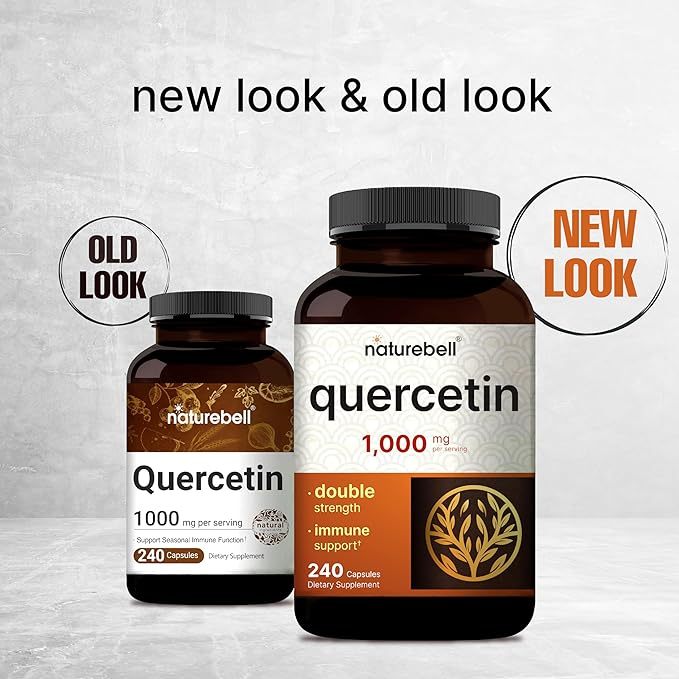 NatureBell Quercetin 1000mg - Viên uống chống oxy hóa, hỗ trợ tim mạch và hệ miễn dịch 240 viên