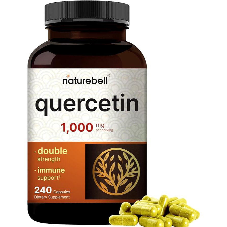 NatureBell Quercetin 1000mg - Viên uống chống oxy hóa, hỗ trợ tim mạch và hệ miễn dịch 240 viên