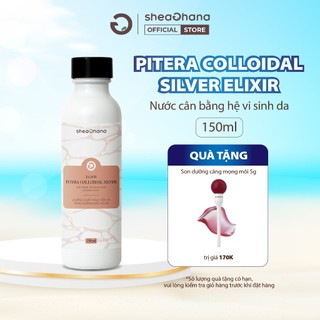 Nước dưỡng phục hồi dưỡng da và cân bằng hệ vi sinh SheaGhana Elixir Pitera Colloldal Silver 150ml