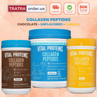 Bột Collagen Thủy Phân Vital Proteins Collagen Peptides, Marine Collagen - Đẹp Da, bổ sung Collagen