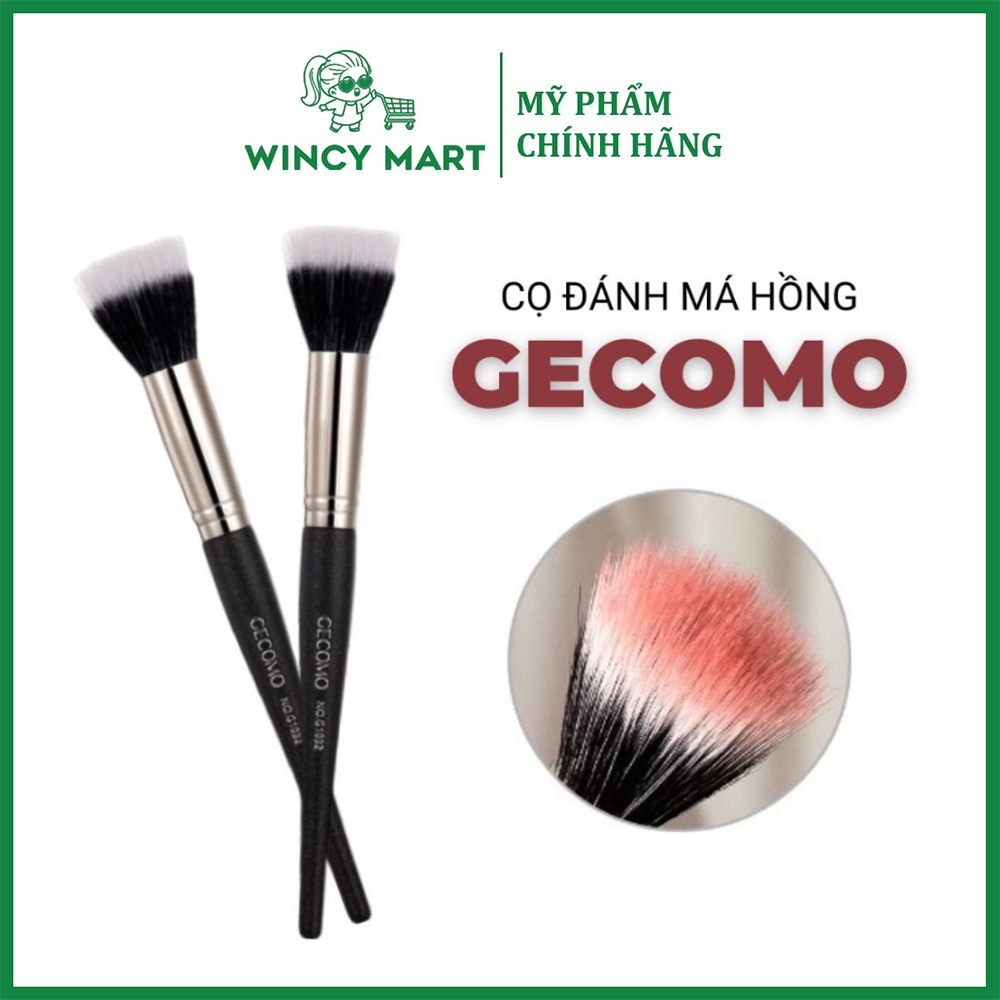 Cọ Trang Điểm Đánh Má Hồng GECOMO No.G1032 Makeup Chuyên Dụng Lông Mềm Bôi Phấn, Má Hồng Lên Viền Má