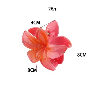[HÀNG CHUẨN] Kẹp Tóc Hoa Sứ Size 8cm