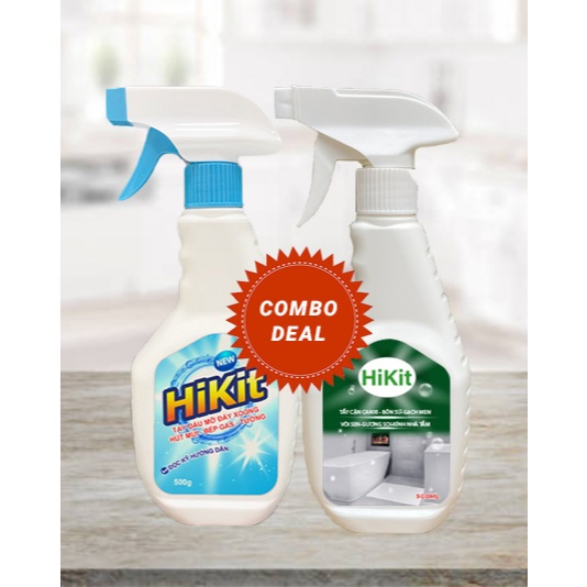 10 combo tẩy dầu mỡ và tẩy cặn canxi (tổng 20 chai)