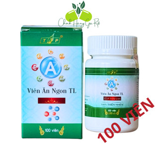 [Người Lớn] Viên Ăn Ngon TL 100 Viên,Vitamin TP Thái Lan Tăng Cân Chính Hãng 100 Viên