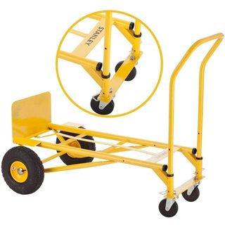 Xe đẩy hàng gấp gọn đa năng chuyển đổi 2 - 4 bánh Stanley MT519 - Hàng chính hãng