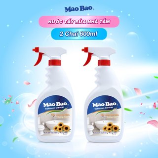 Nước Tẩy Nhà Tắm Mao Bao Bộ 2 Chai 600ml/chai