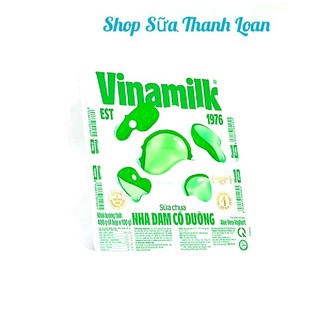 [MẪU MỚI] SỮA CHUA ĂN VINAMILK VỊ NHA ĐAM - VỈ 4 HỘP X 100G