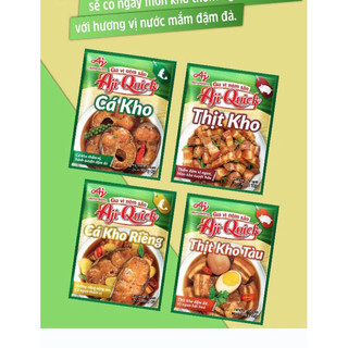 Thịt kho tàu , cá kho riềng ajinomoto, gia vị nấu ăn