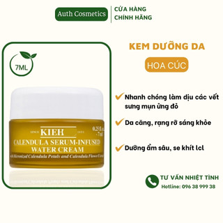 Kem dưỡng hoa cúc Kiehl's Calendula Serum-Infused Water Cream 7ml