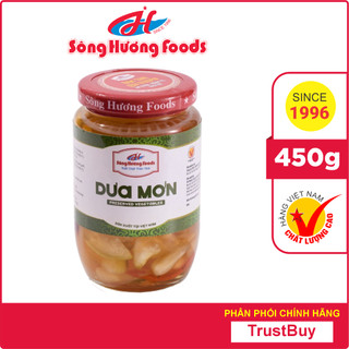 Dưa Món Sông Hương Foods Hũ 450g - Ăn kèm , bún , phở , mì tôm , thịt nướng , tốt tiêu hóa