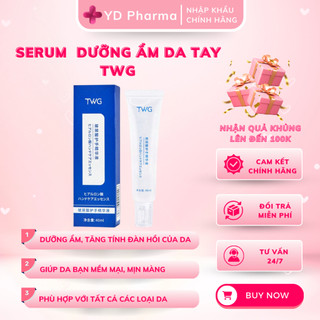 Serum Dưỡng Trắng Da Tay TWG, Dều Màu Da, Chống Nhăn Nheo, Da Tay Ẩm Mịn 40ml | YD Pharma