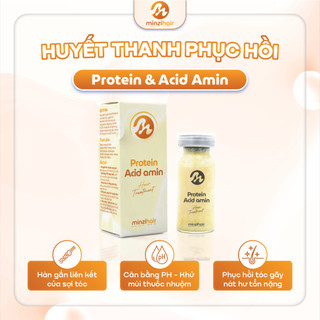 Huyết Thanh Protein & ACID AMIN - Giữ Màu Nhuộm & Phục Hồi Hư Tổn - Minzihair, Minzihair HCM