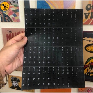 Miếng Dán Bàn Phím Laptop Tiếng Anh US – Sticker Keyboard Cho Laptop/Máy Tính – Phím Thay Thế Tương Thích Mọi Loại