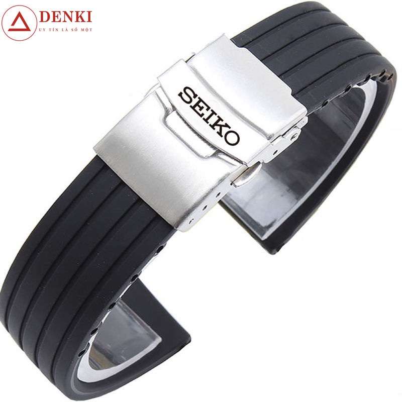 Dây đeo đồng hồ Silicon cao su Seiko 5 SEIKO [CdS] 18mm,20mm,22mm