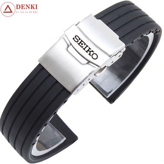 Dây đeo đồng hồ Silicon cao su Seiko 5 SEIKO [CdS] 18mm,20mm,22mm