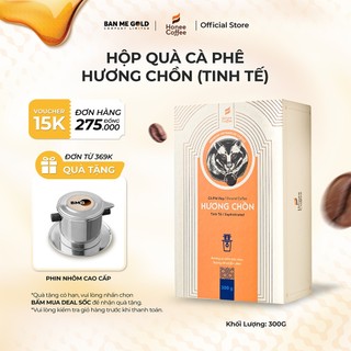 Cà Phê Hương Chồn (Tinh Tế) Bột Xay - Hộp 200g/300g - Cafe Chồn Cao Cấp Rang Xay Chính Hãng Ban Me Gold - Honee Coffee